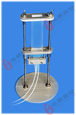A droplet collection device and support system